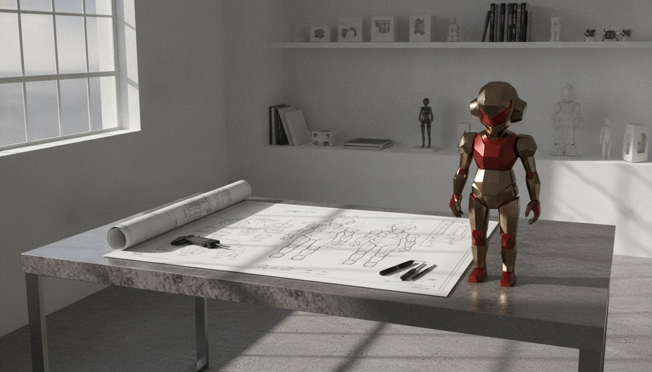 Art Toy Design Process: The Specification of Character and Form