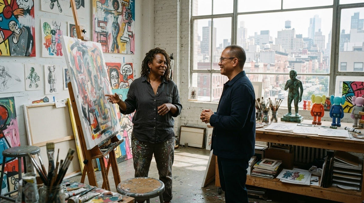 Artist Studio Visit: What to Expect Before and After