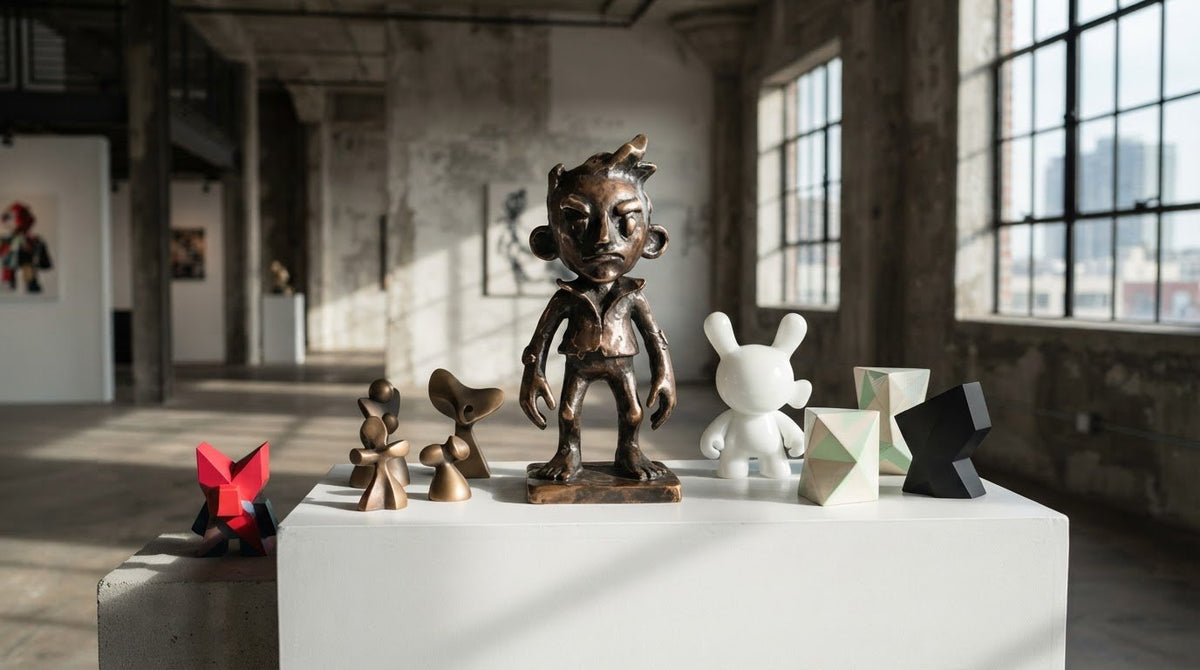 Contemporary Sculpture Collectibles: Material, Character and Authorship
