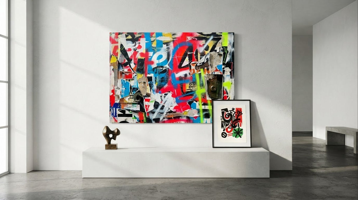 Original Pop Art Mixed Media: How to Read the Physical Work