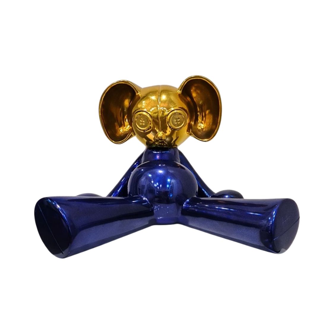 Ghosted by Fringe – Gutinke Meine hand painted resin cast sculpture, The Naughty Collection, contemporary pop art