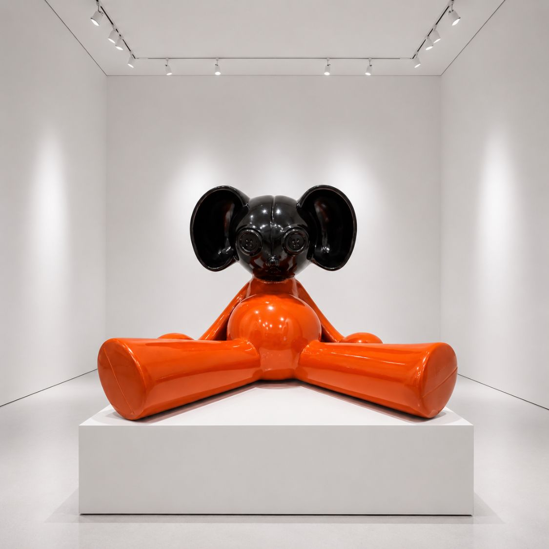 Hot Gossip by Fringe – Gutinke Meine hand painted resin cast sculpture, The Naughty Collection, contemporary pop art