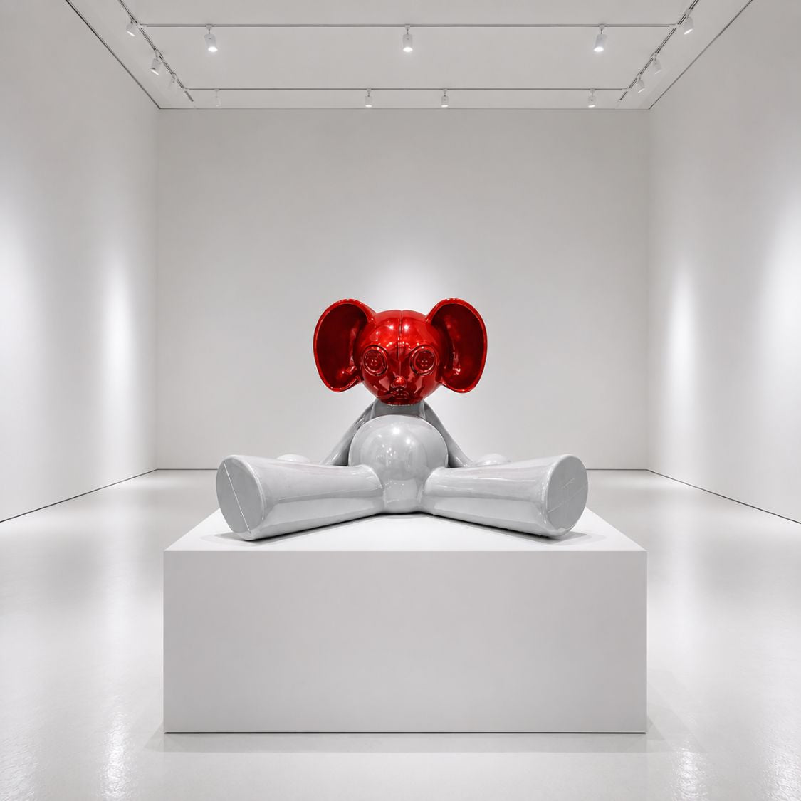 Kiss and Tell by Fringe – Gutinke Meine hand painted resin cast sculpture, The Naughty Collection, contemporary pop art
