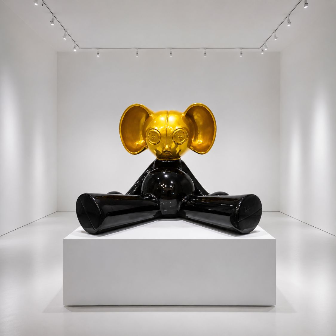 Walk of Fame by Fringe – Gutinke Meine hand painted resin cast sculpture, The Naughty Collection, contemporary pop art