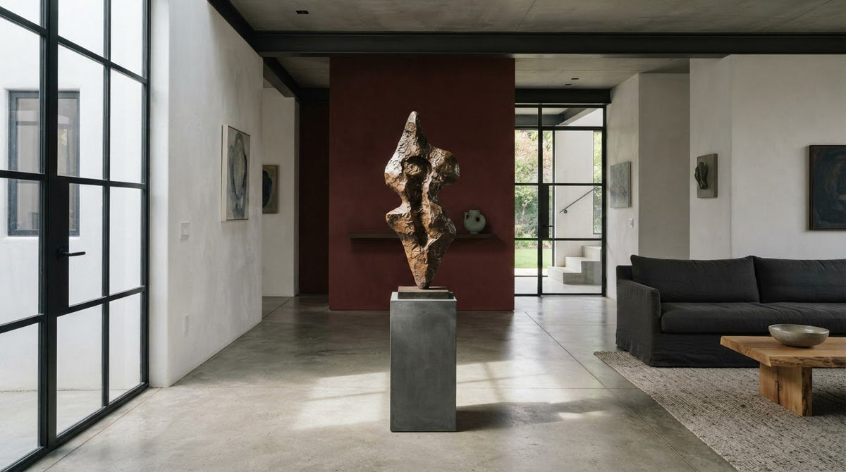 How to Display Sculptures in Your Home: A Practical Guide