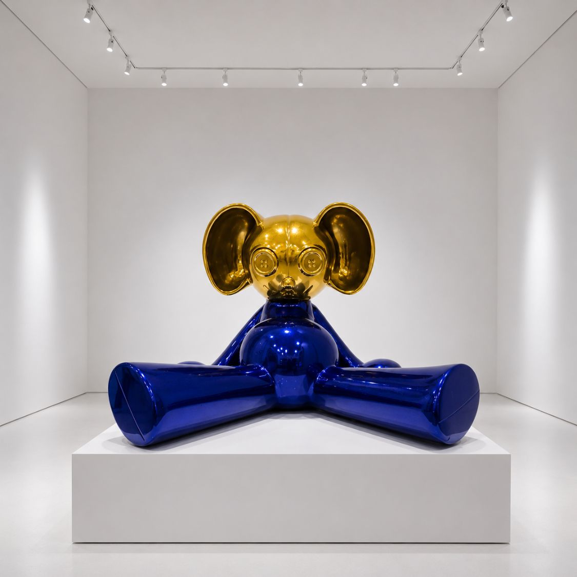 Ghosted by Fringe – Gutinke Meine hand painted resin cast sculpture, The Naughty Collection, contemporary pop art