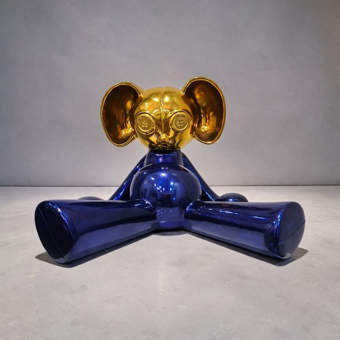 Ghosted by Fringe – Gutinke Meine hand painted resin cast sculpture, The Naughty Collection, contemporary pop art