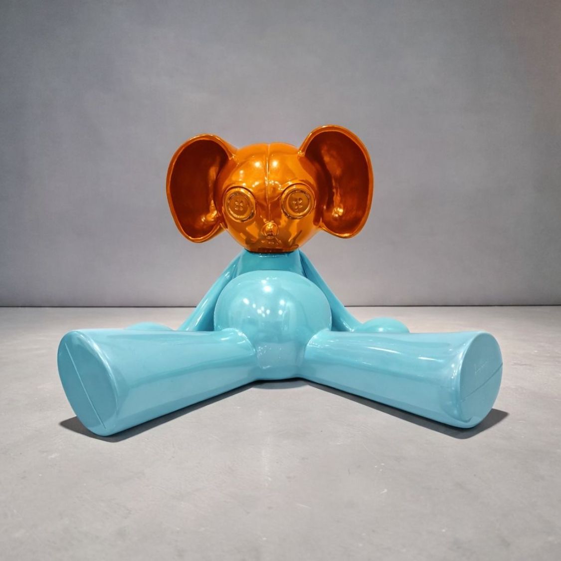 Homewrecker by Fringe – Gutinke Meine hand painted resin cast sculpture, The Naughty Collection, contemporary pop art