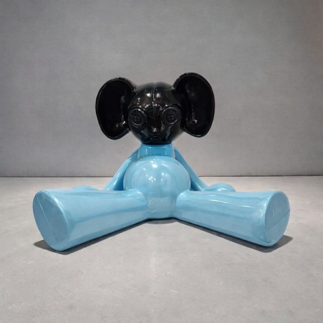 Morning Regret by Fringe — hand-painted resin sculpture, Naughty Collection, detail view