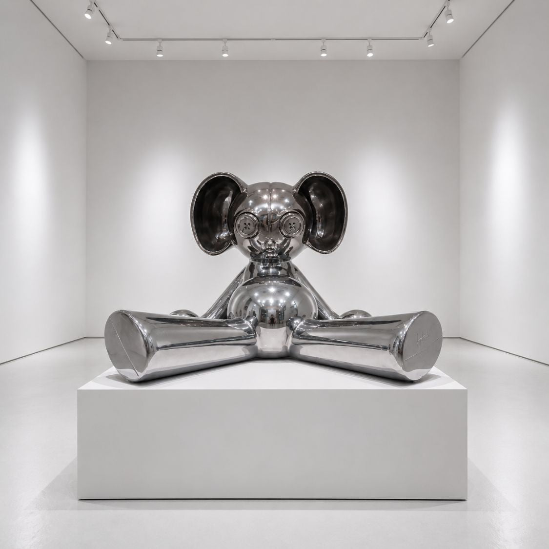 Soft Launch by Fringe – Gutinke Meine hand painted resin cast sculpture, The Naughty Collection, contemporary pop art